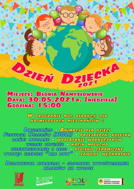 Obchody Dnia Dziecka na Błoniach Namysłowskich